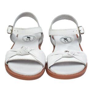 White Knot Sandal